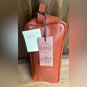 TERRIDA luxury travel toiletry bag NWT